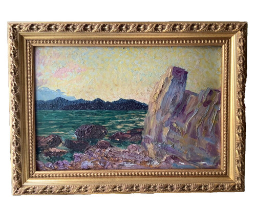 French impressionism signed - impressionism,